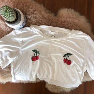 Cherry Crop Top